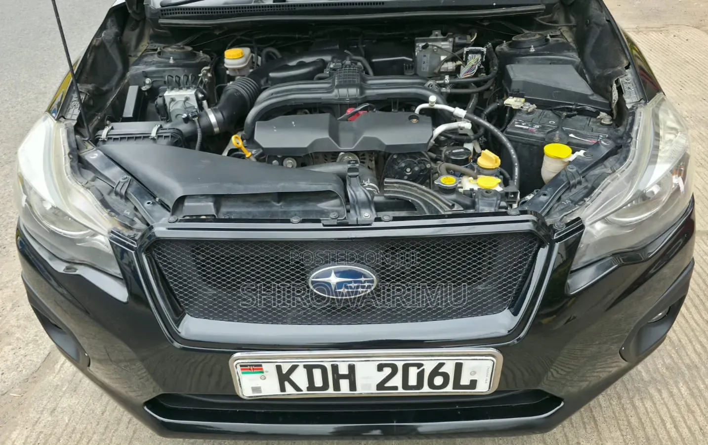 Subaru Impreza 2014 Matt Black