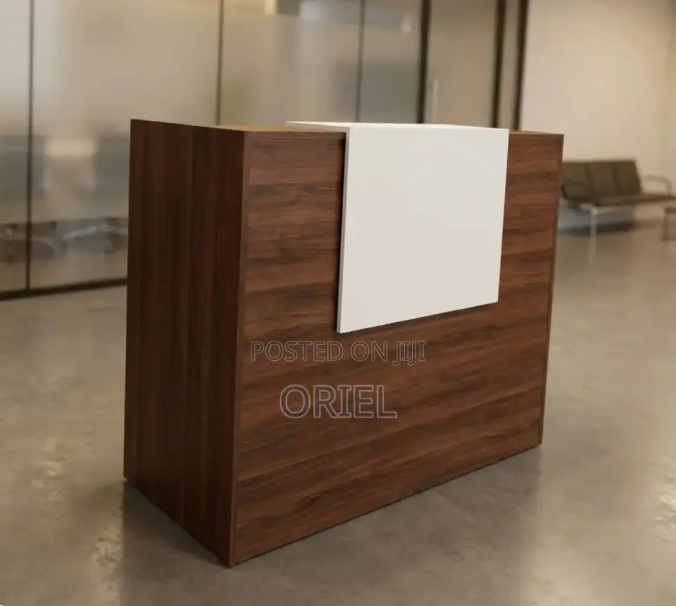 Office Desk : 1.2M Office Reception Welcoming Desk