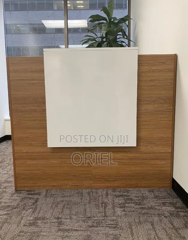 Office Desk : 1.2M Office Reception Welcoming Desk