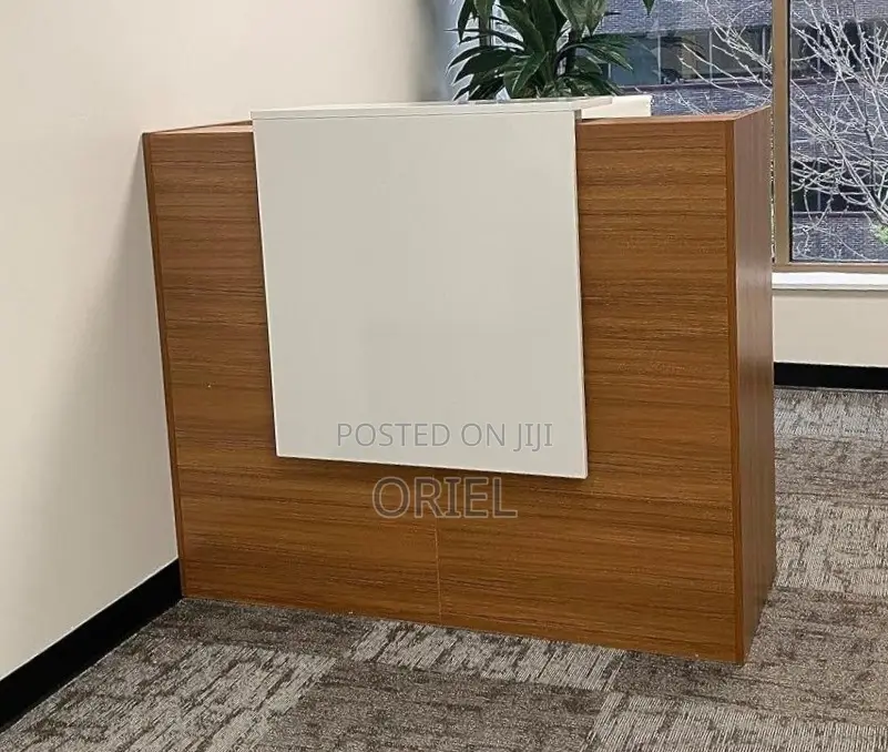 Office Desk : 1.2M Office Reception Welcoming Desk