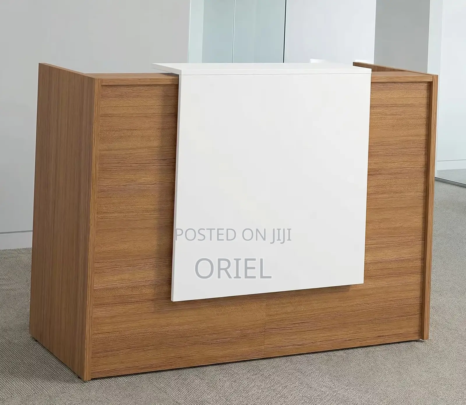 Office Desk : 1.2M Office Reception Welcoming Desk