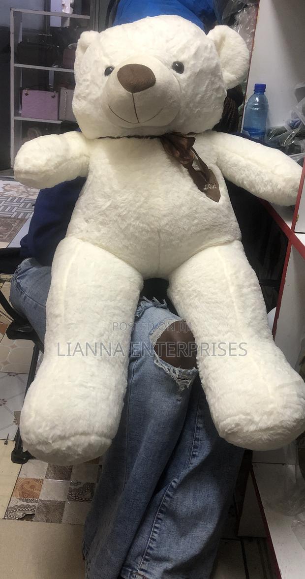 Buddy 100cm White Teddy Bear