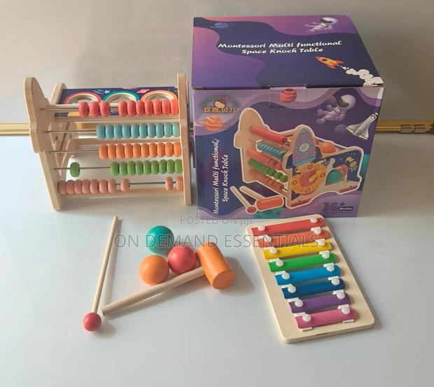 Montessori Multifunctional Space Knock Table - thumbnail 2