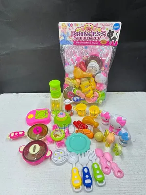 Princess Kitchen Play Set – Kids Pretend Cooking Toy