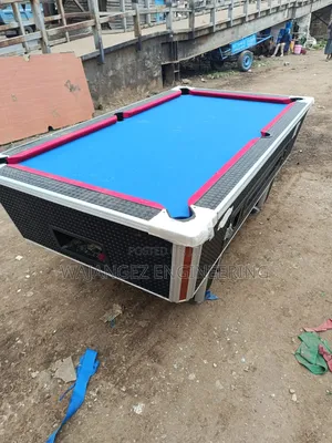 Compact Space-Saving Pool Table