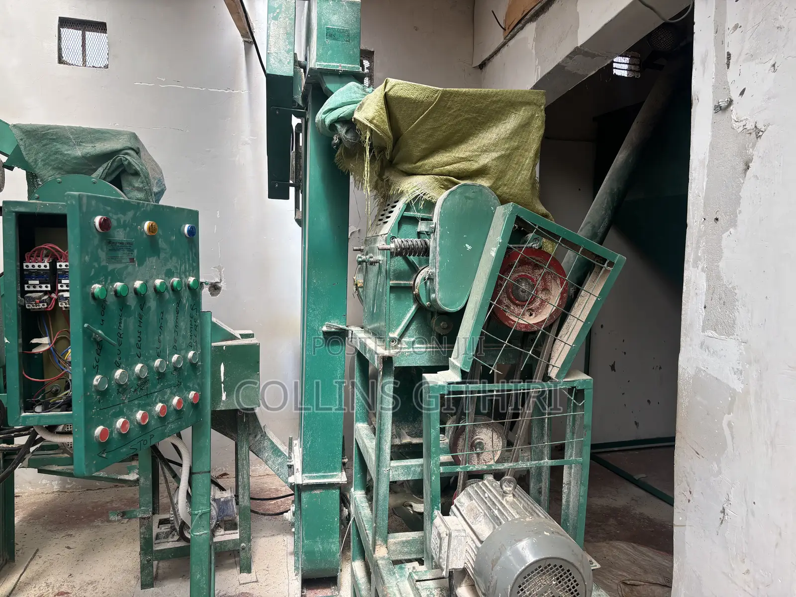 Electric Posho Mill for Large Scale