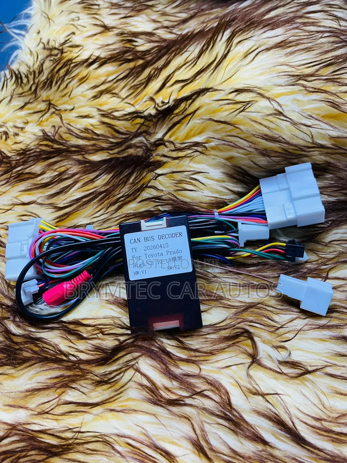 Prado 2010_2013 High Canbus Decoder and Harness