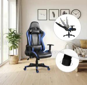 Office Chairs; High Back Gaming Chair Made of Strong Leather