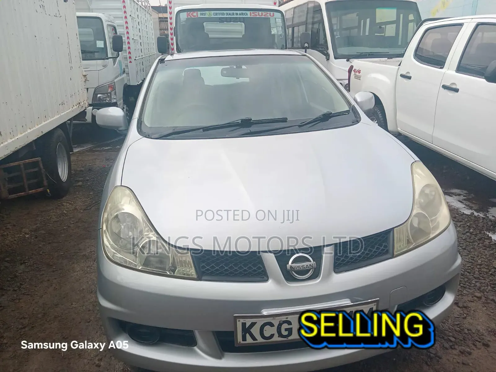 Nissan Wingroad 2008 Gray
