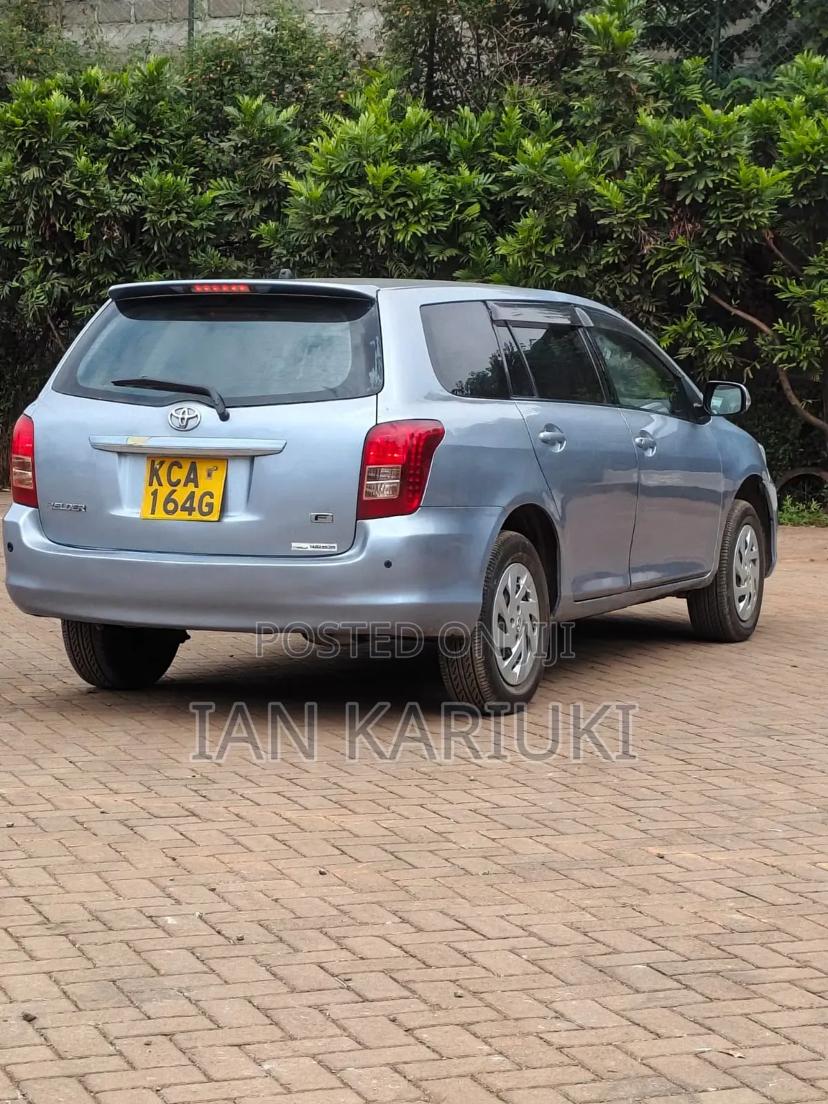 Toyota Corolla Fielder 2007 Blue
