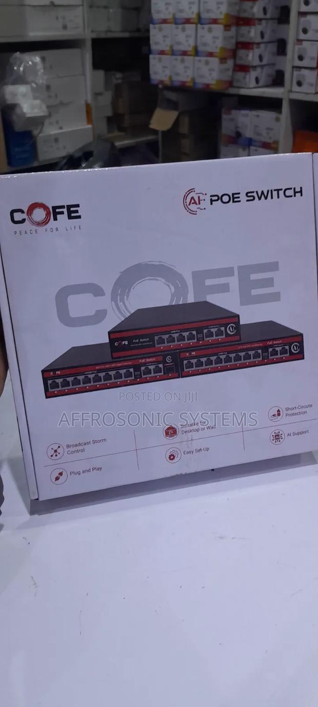 COFE 4 Port Network Poe Camera Switch