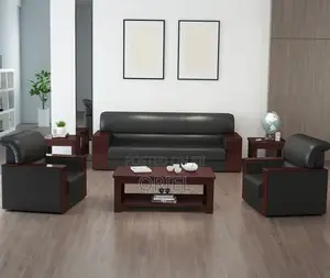 Office Sofa : 5-Seater Executive Waiting Room Sofa