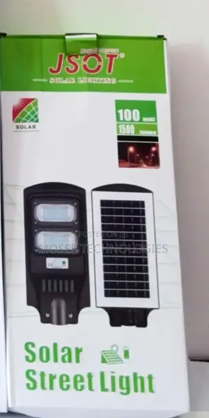 JSOT 100W Solar Street Light With Separate Solar Panel