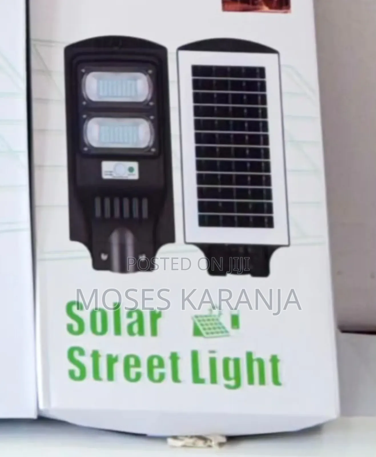 JSOT 100W Solar Street Light With Separate Solar Panel