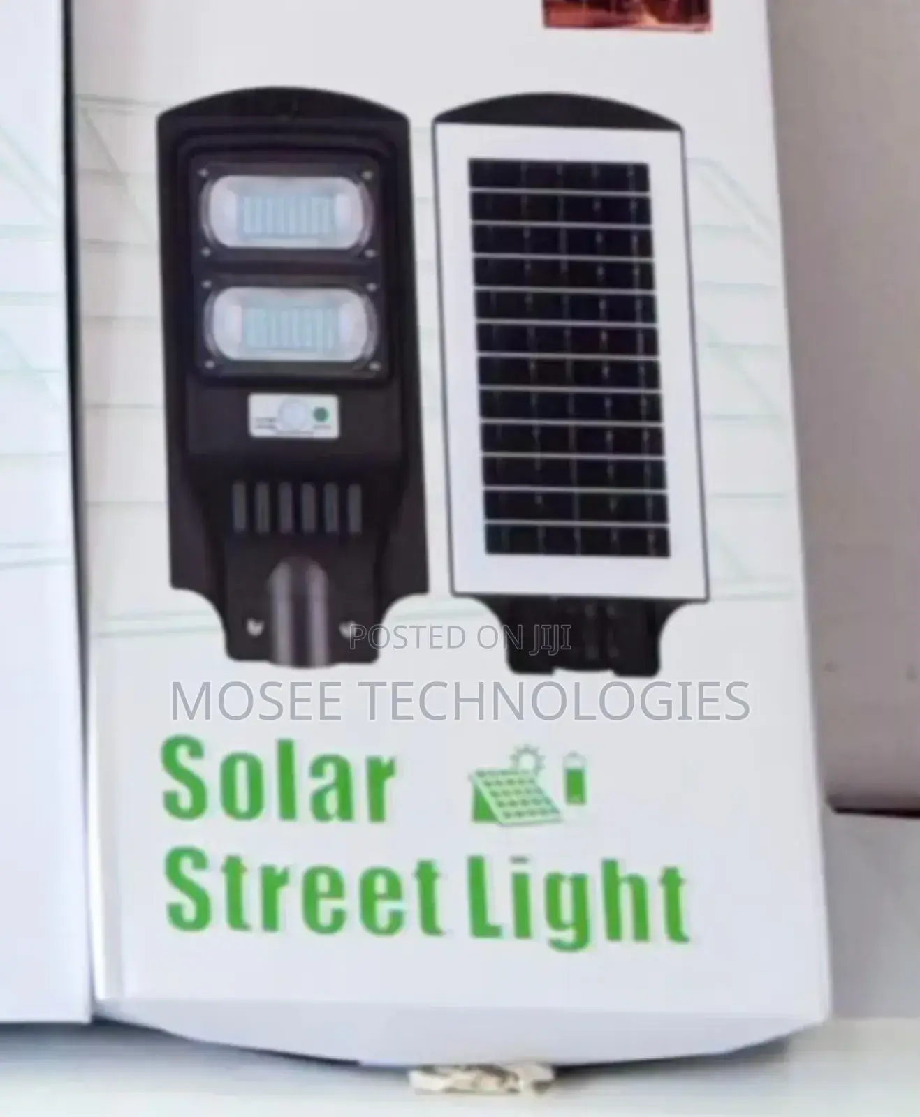 JSOT 100W Solar Street Light With Separate Solar Panel