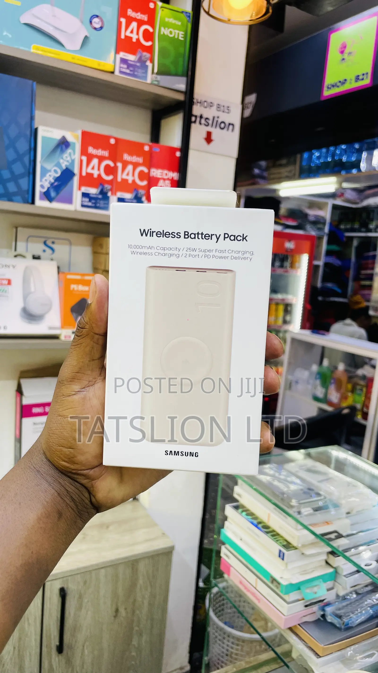 Samsung 10000mah Upto 25W Super Fast Charging 7.5W Wireless Charging