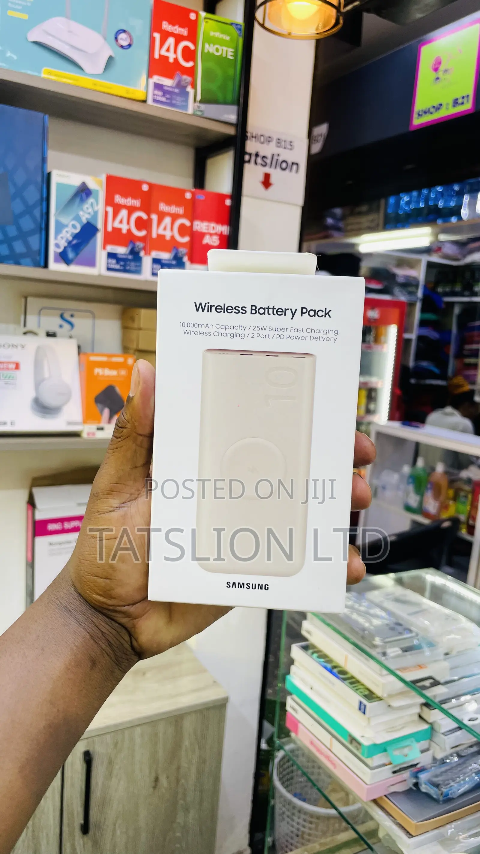 Samsung 10000mah Upto 25W Super Fast Charging 7.5W Wireless Charging
