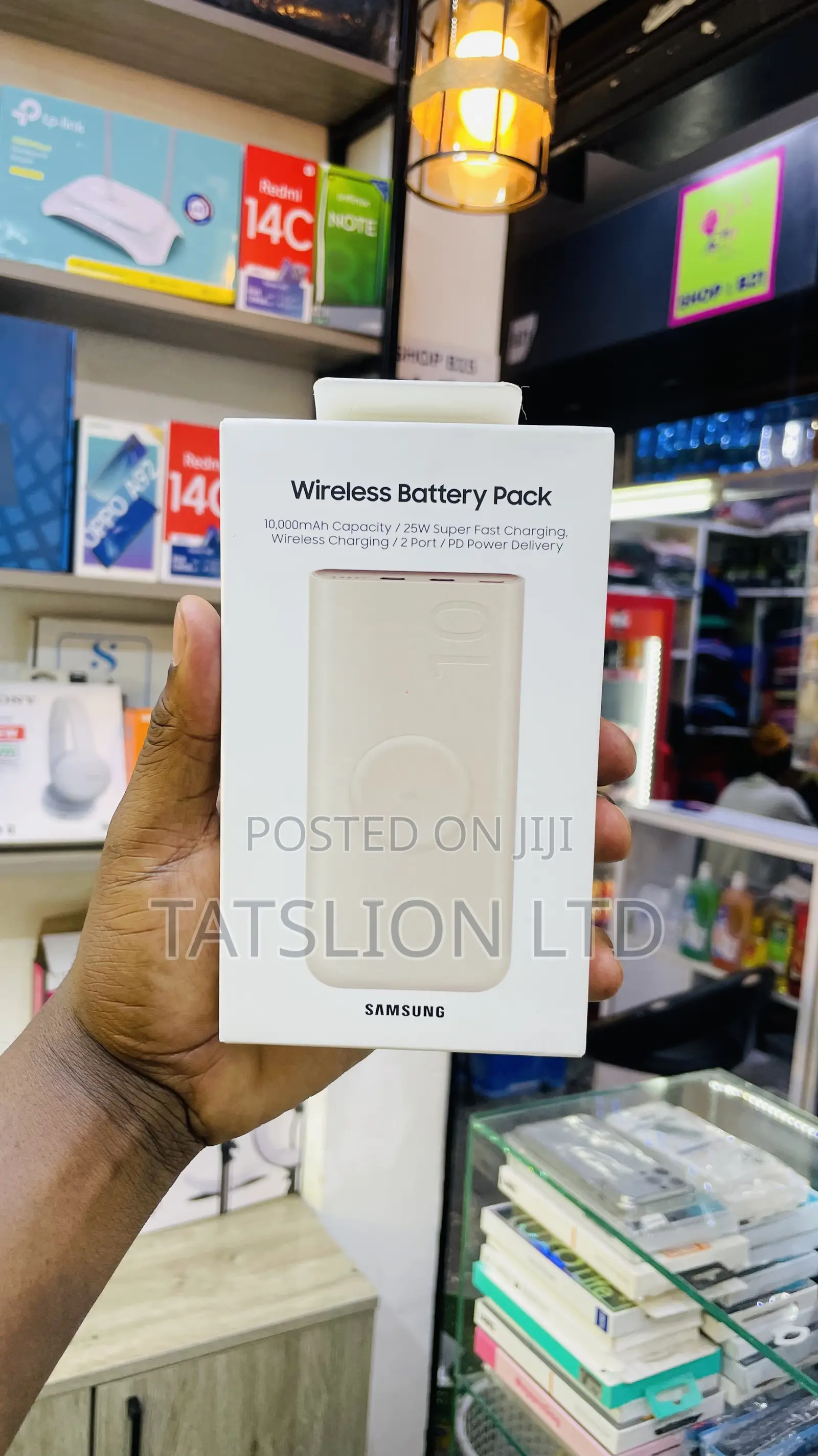 Samsung 10000mah Upto 25W Super Fast Charging 7.5W Wireless Charging