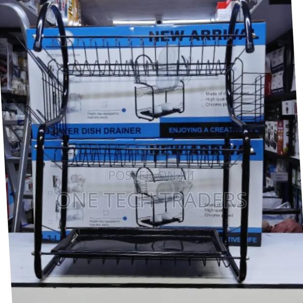 Dish Rack 3 Tier - Black