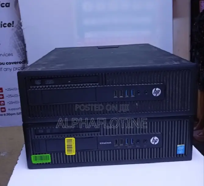 HP Pro-Desk Small Factor Cpu With Windows 10 Pro