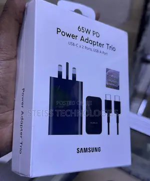 65W Power Adapter Trio Samsung Charger