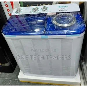 Hisense 7.5kg Washing Machine Semi Automatic, Twin Tub