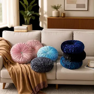 Big Size European Round Pillow/ Sofa Lumbar Support _ Spa