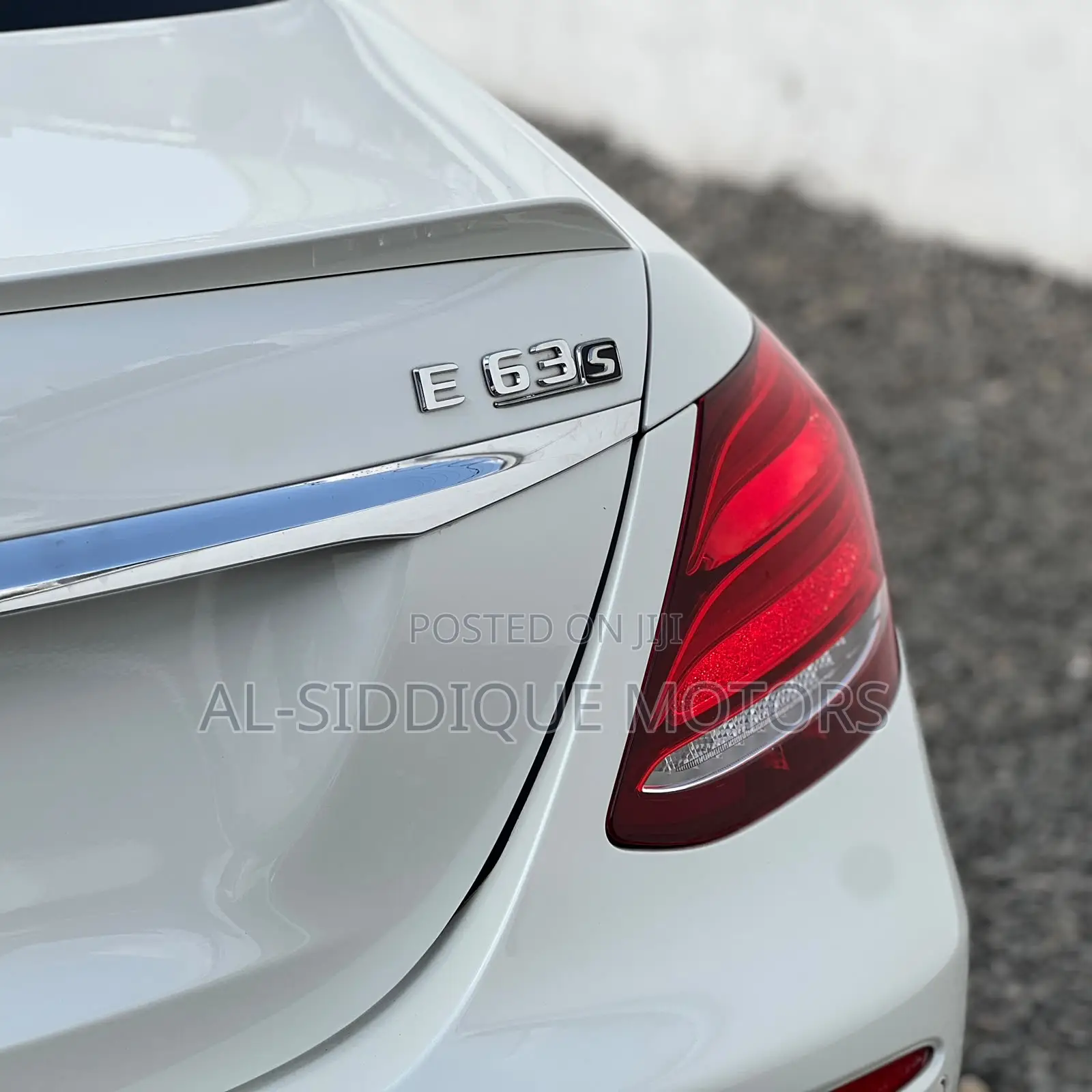 Mercedes-Benz E63 2019 White