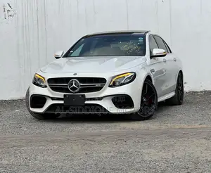 Mercedes-Benz E63 2019 White