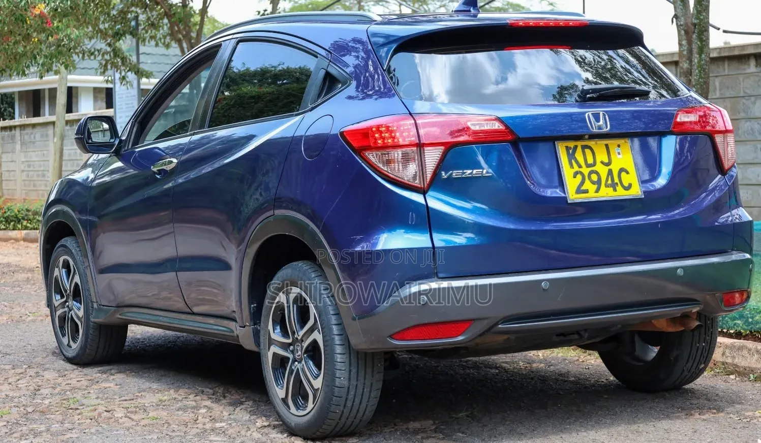 Honda Vezel 2015 Blue