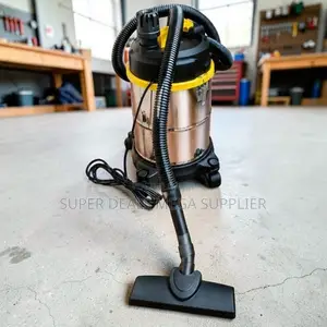 Long Cable Wet and Dry Vacuum Cleaner With Stainless Steel Tank