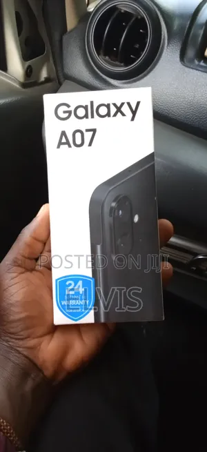New Samsung Galaxy A07 128 GB Black