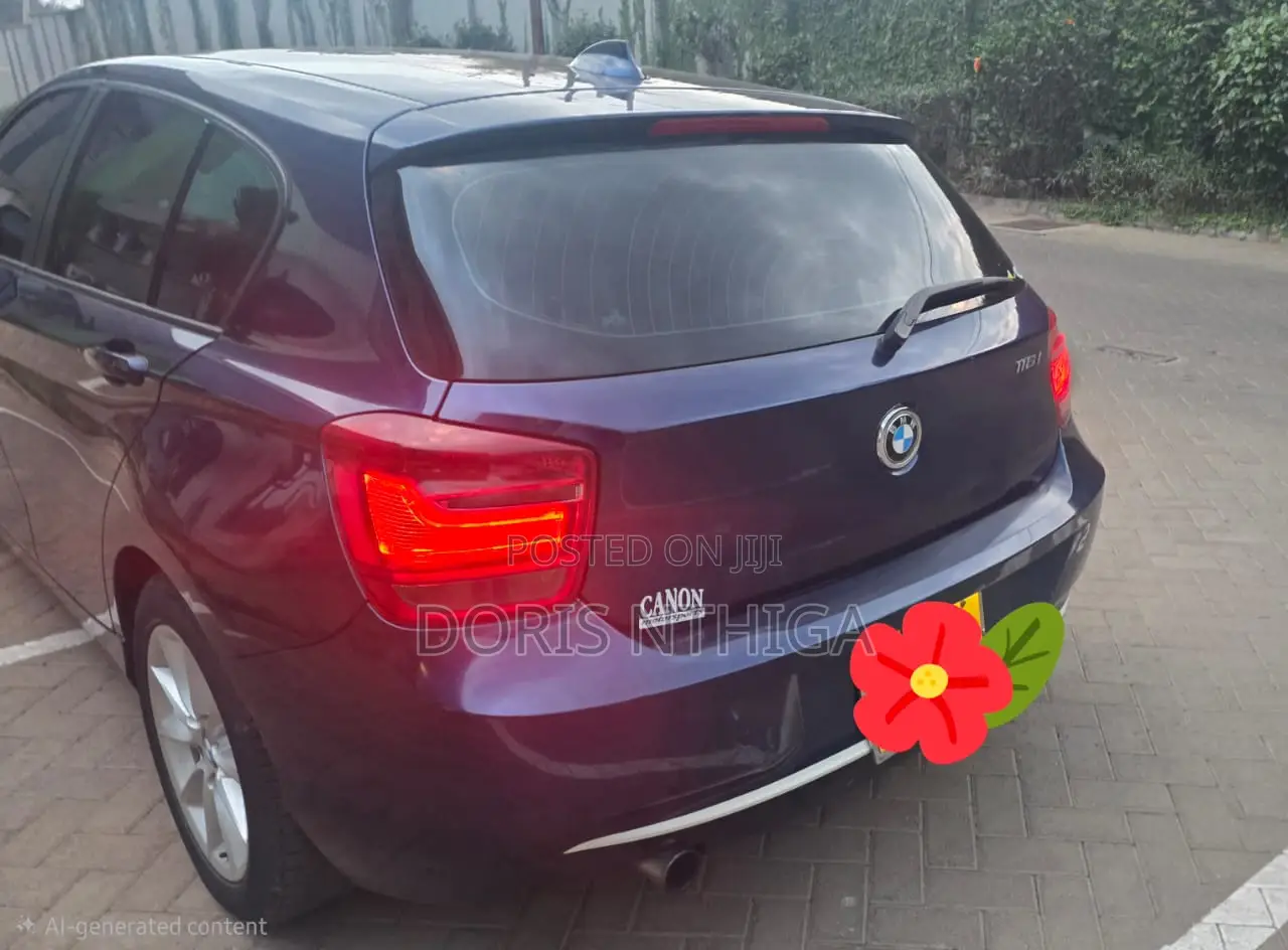 BMW 116i 2012 Blue
