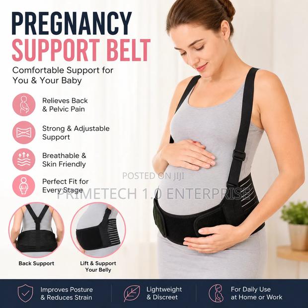 Adjustable Pregnancy Support Belt for Maternity Belly Back Support - main view