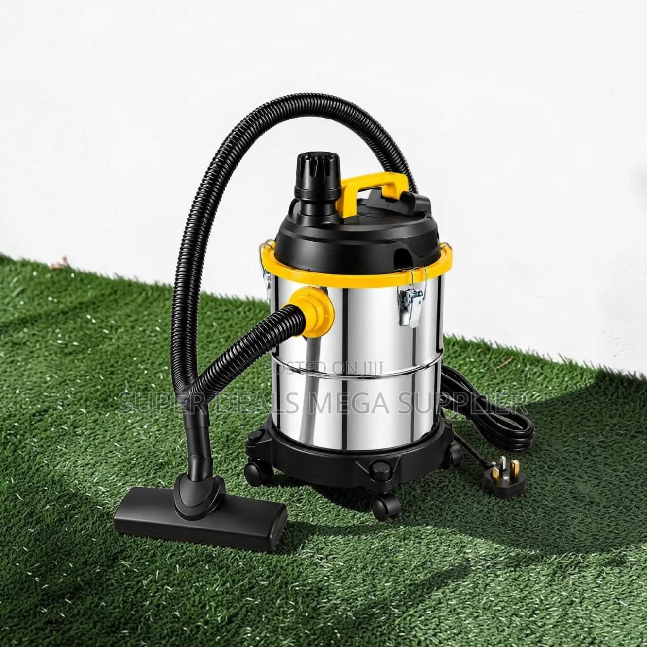Office Cleaning Wet Dry Vacuum Cleaner With Stainless Steel Tank