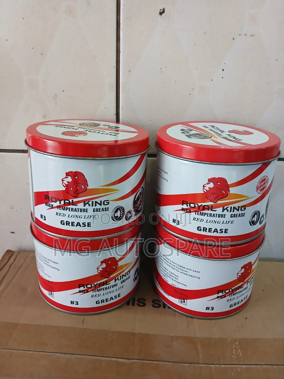 Royal King Grease – Premium Multi-Purpose Lubricating Grease
