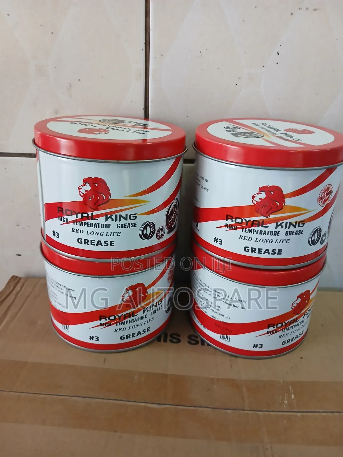 Royal King Grease – Premium Multi-Purpose Lubricating Grease