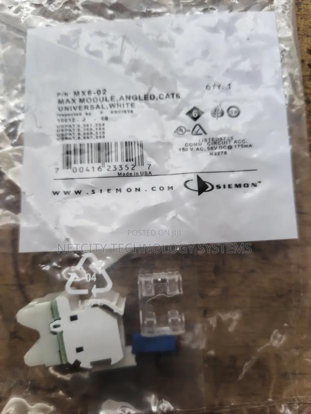 Siemon Module Cat6a Plastic