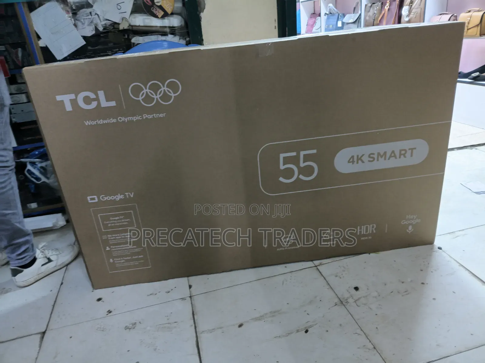 TCL 55 Inch Smart TV With HDR10 Voice Control