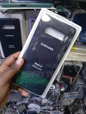 Samsung Galaxy Note 8 Silicone Case in Black,