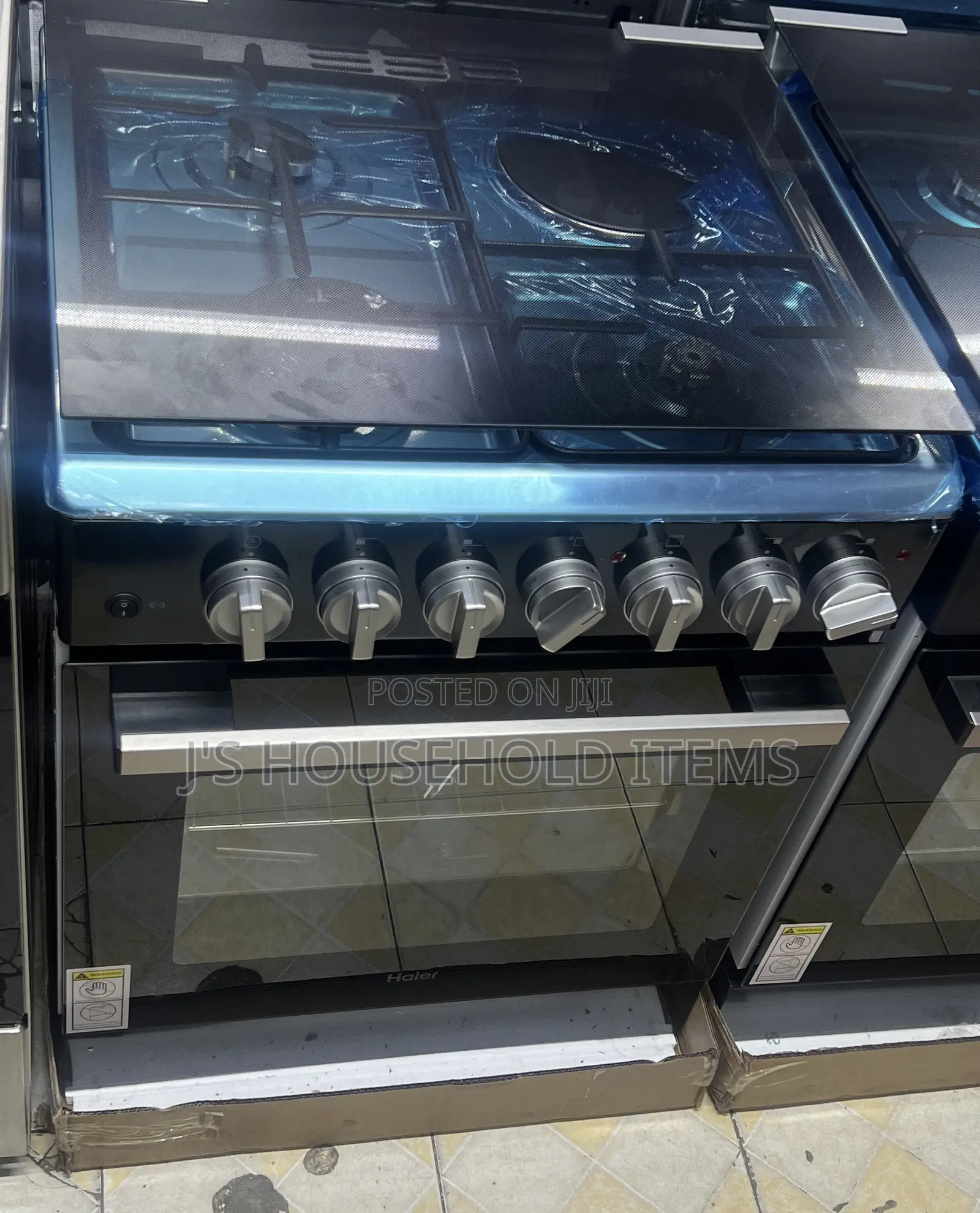 Haier 60*60 3G + 1E With Gas Censor Plus Electric Oven