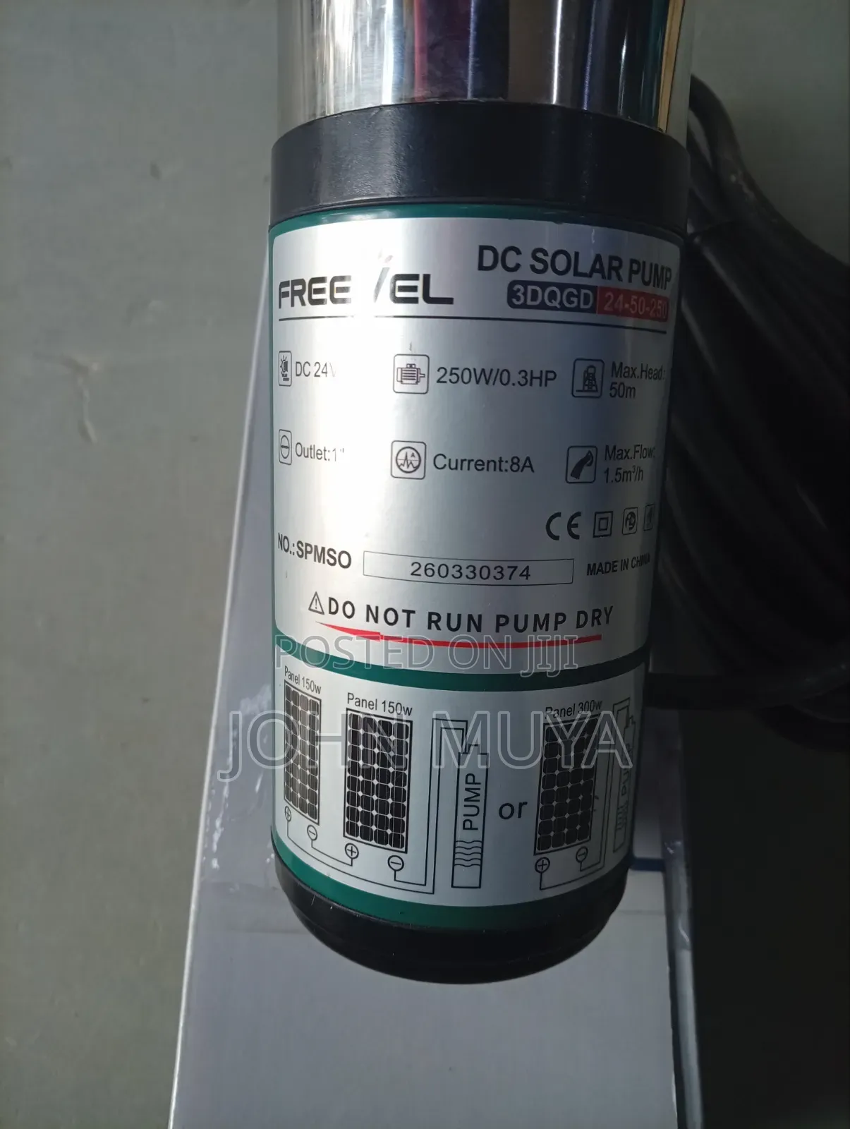 Direct-Drive Solar Water Pump 24v