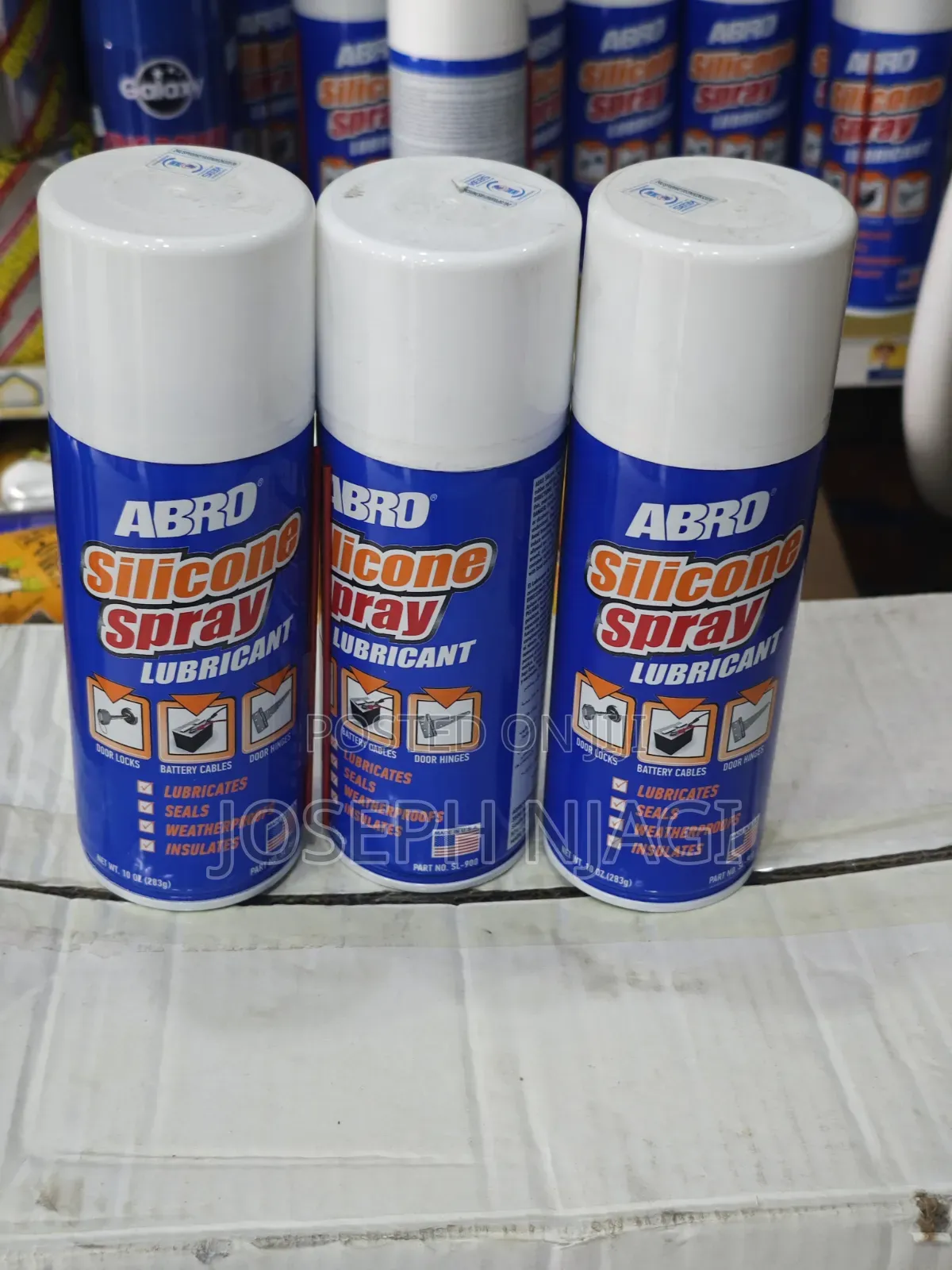 ABRO Silicone Spray Lubricant