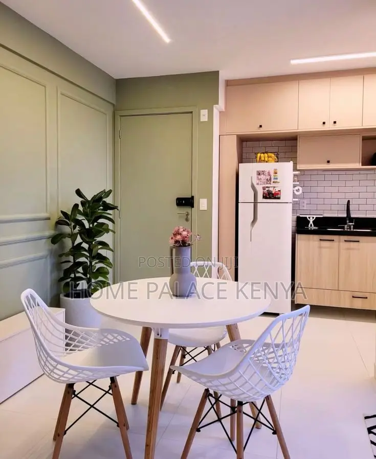 Dining Set; Four-Person Patio Table and Breathable Chairs Set