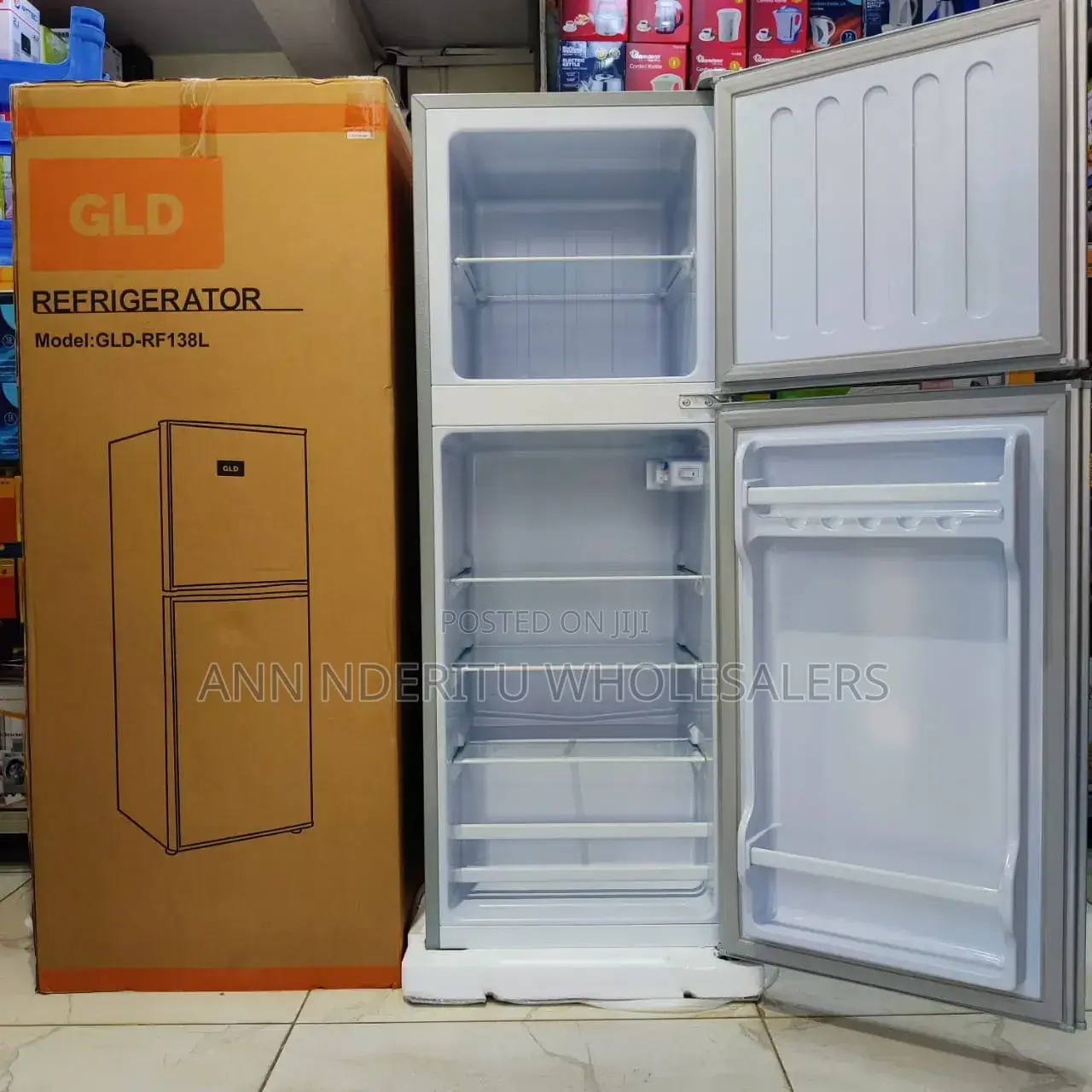 Silver GLD 138l Fridge