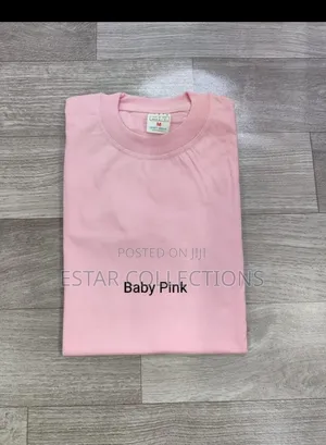 Baby Pink and Hot Pink Heavyweight T-Shirts
