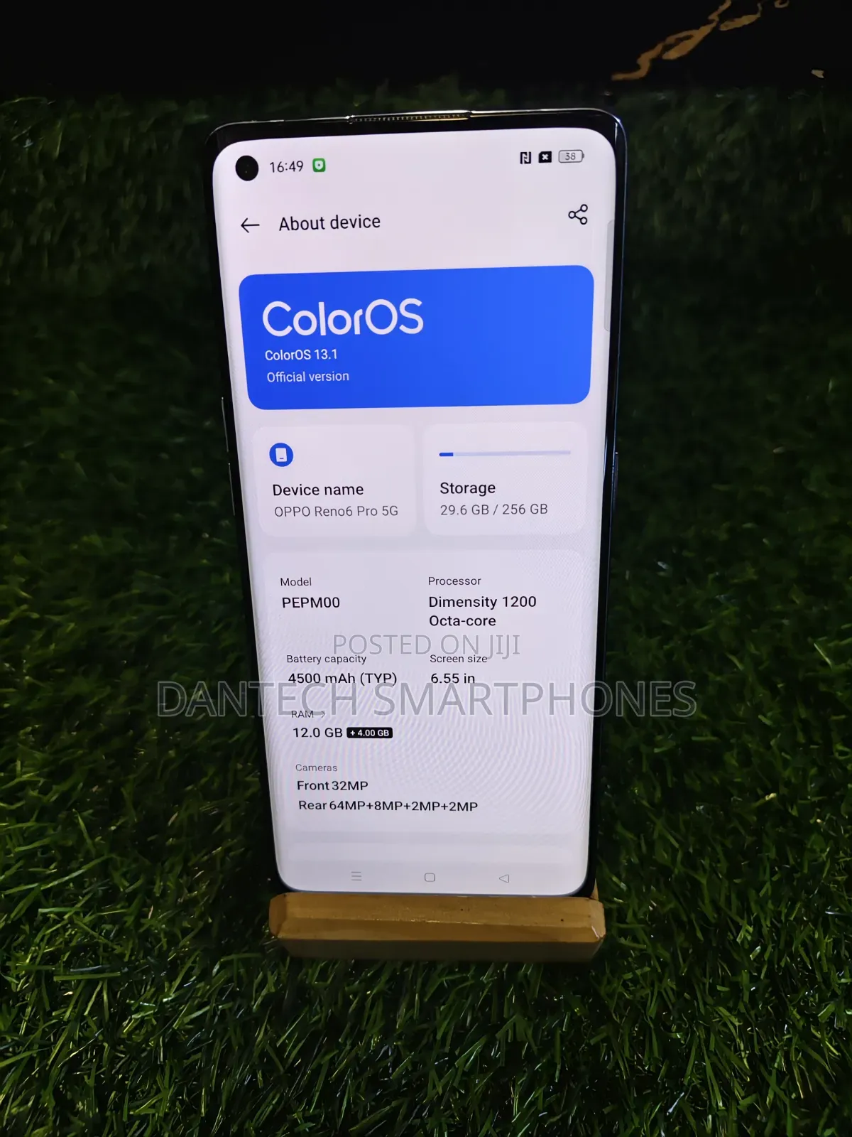 New Oppo Reno6 Pro+ 5G 256 GB Gray