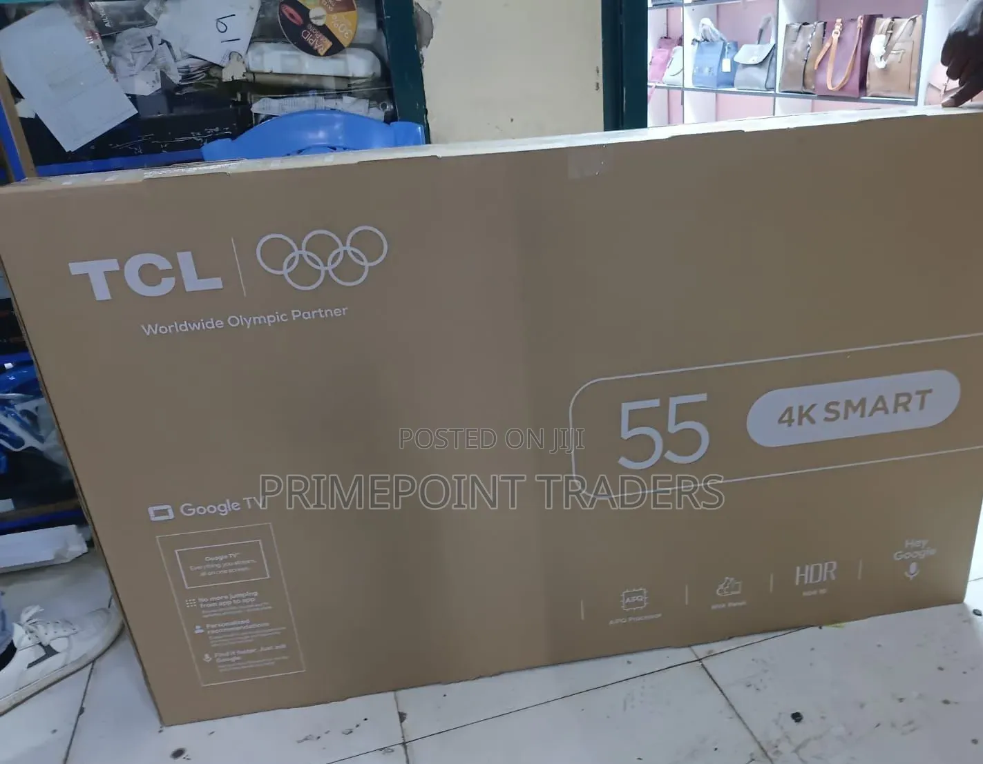 TCL 55 Inch UHD Google Smart TV – Model 55V6D