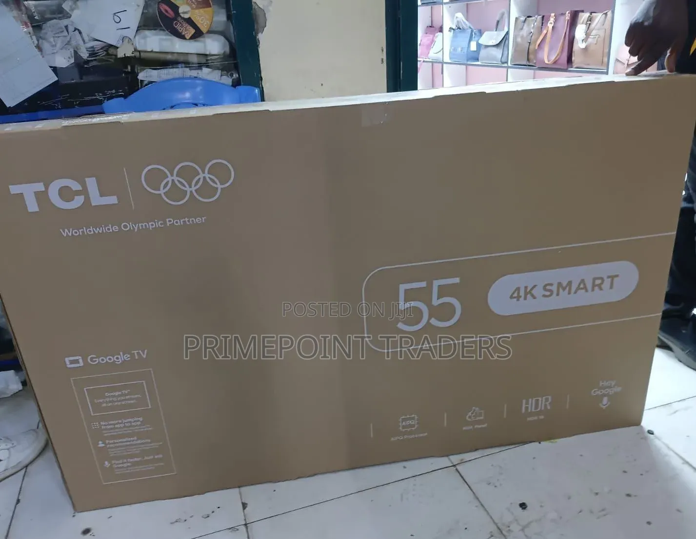 TCL 55V6D 55" Google TV – Ultra HD Smart Television