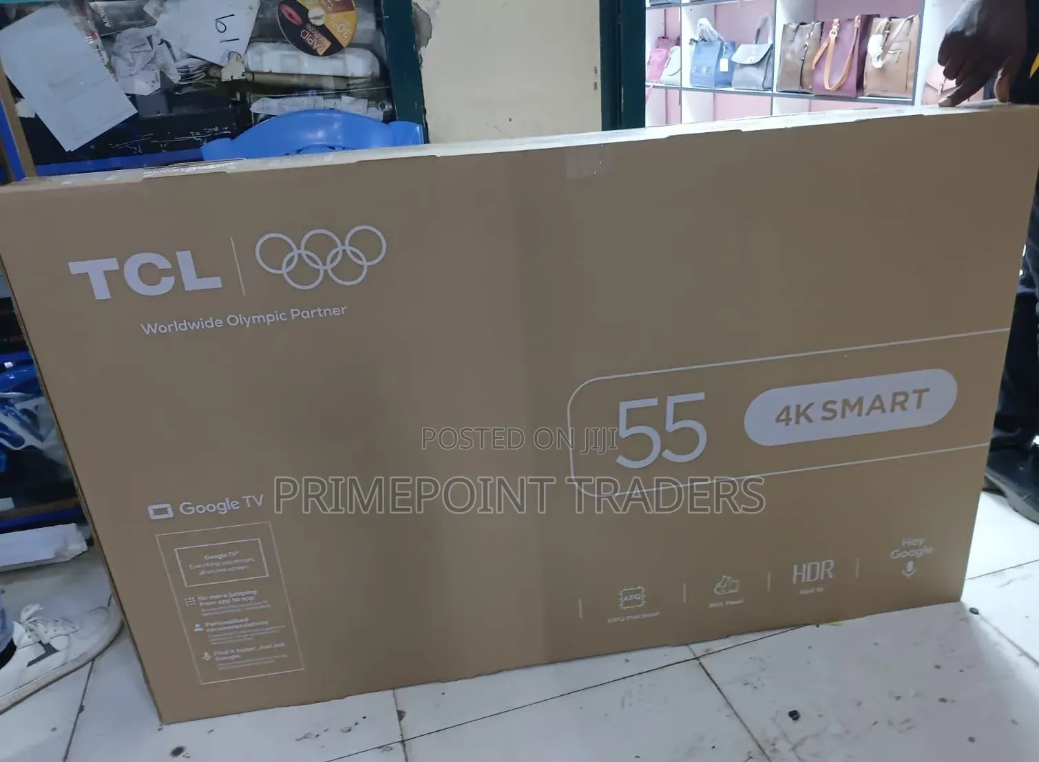 TCL 55V6D 55" Google TV – Ultra HD Smart Television